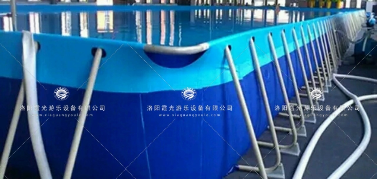镜铁区支架移动游泳池